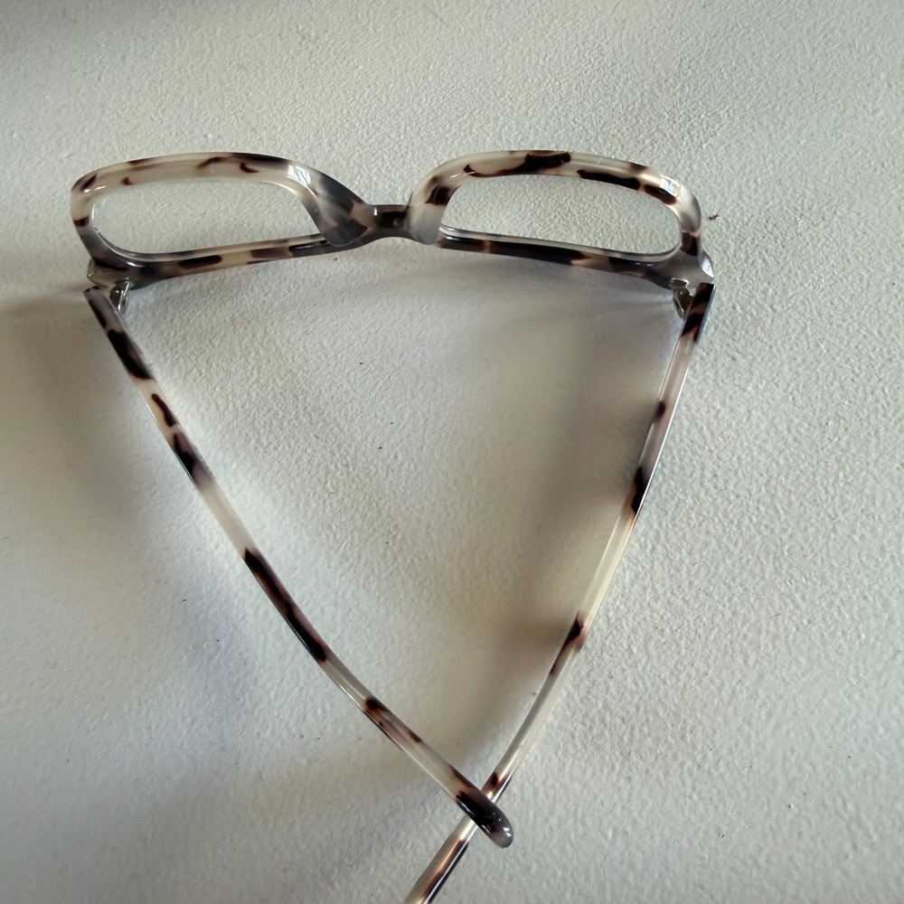 Tortoiseshell Cat-Eye Glasses Frames - Neutral Br… - image 2